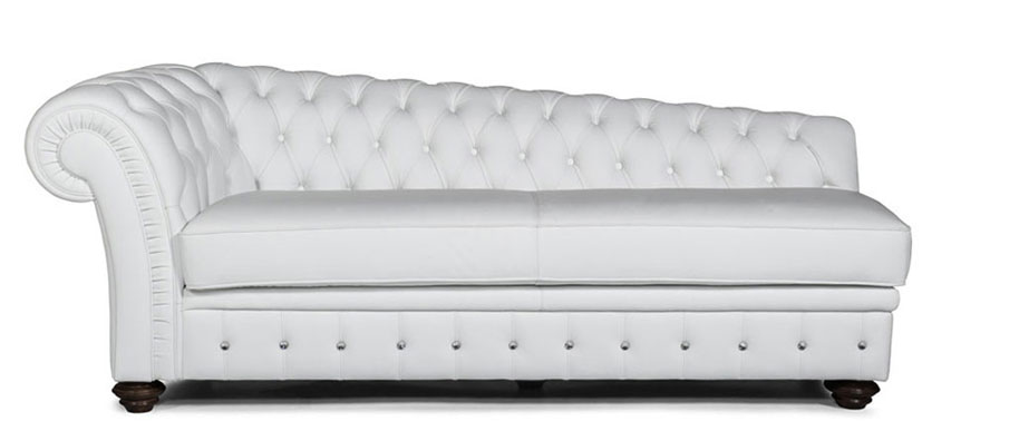 Divano Dormeuse Chesterfield Capitonnè Viper